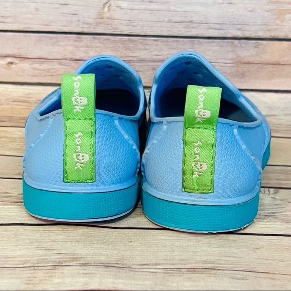 Sanuk Water Shoes ~ " Lil Walker" Slip On ~ Big Boy Size 5 ~ Alaska Blue - Picture 5 of 7